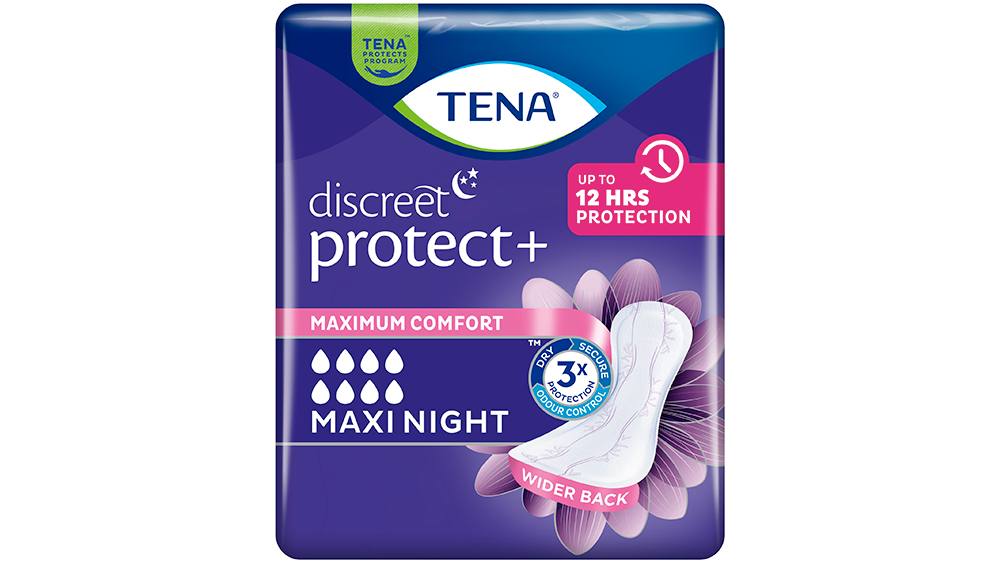 tena-discreet-protect-plus-maxi-night-beauty-pack